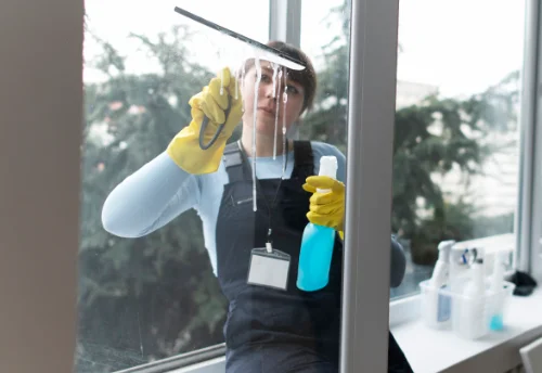 Nettoyage de vitres intérieures et extérieures à Charbogne